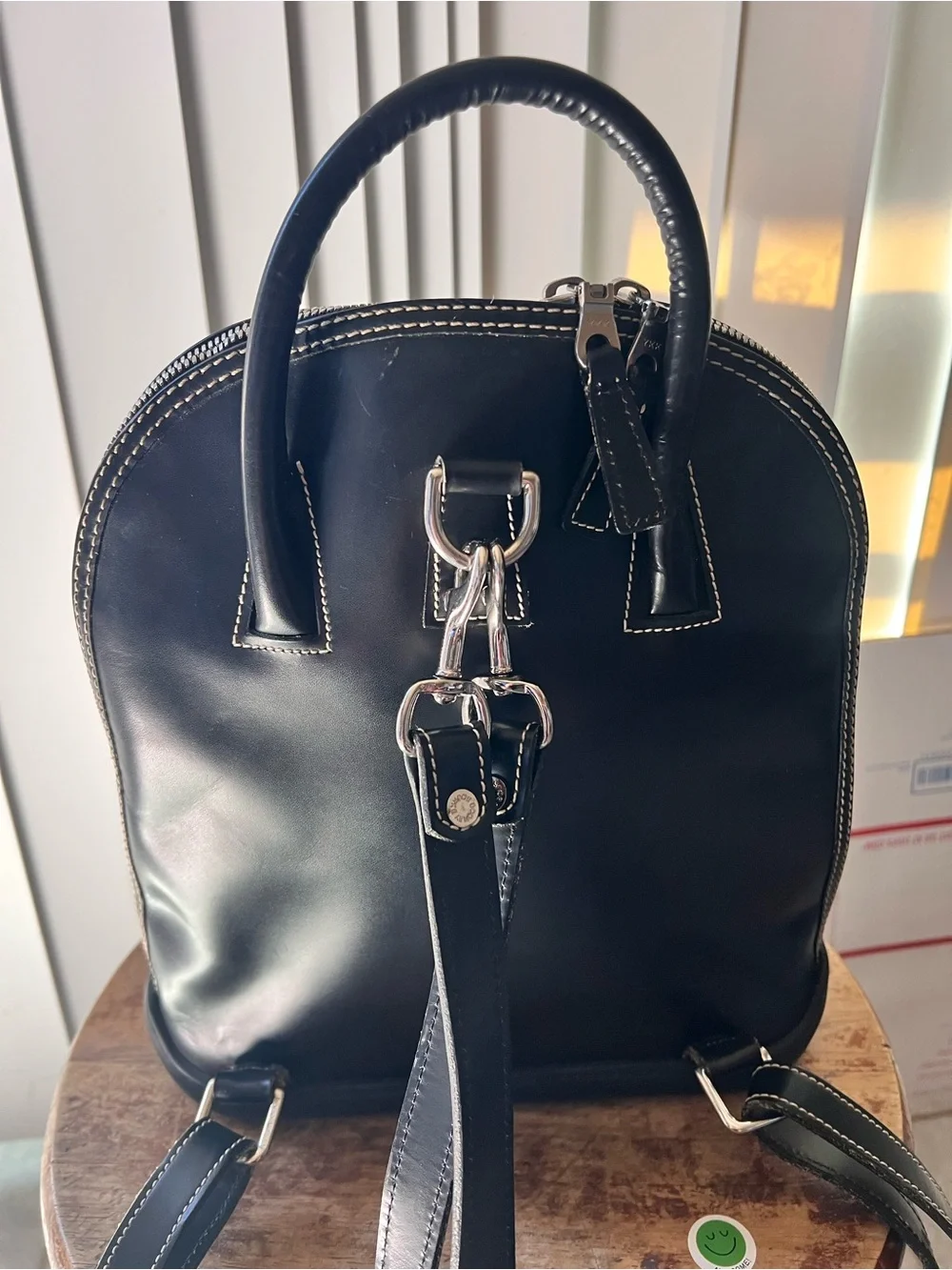 Dooney & Bourke structured dome